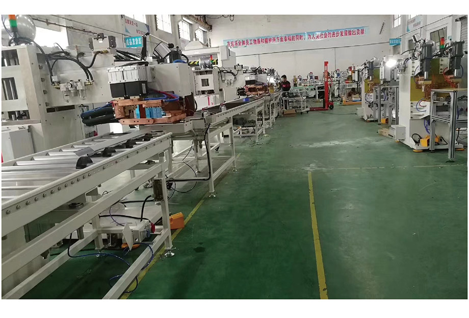 鋼製門框點焊流水線